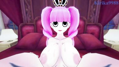 Perona and I have intense sex in the bedroom. - One Piece POV Hentai