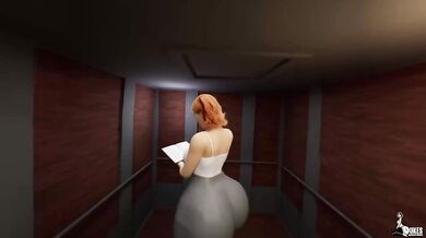 Having sex with my teacher in the elevator