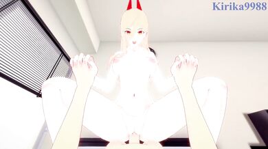 Power and I have intense sex in the bedroom. - Chainsaw Man POV Hentai