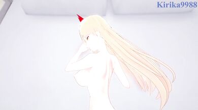 Power and I have intense sex in the bedroom. - Chainsaw Man POV Hentai