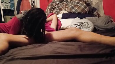 Sugar daddy loads mu pussy with cum!