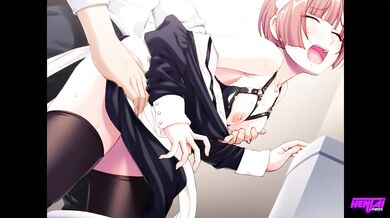 HENTAI PROS - Stunning Maid Role Plays With Her Boss Whenever Her Madam Is Not Around