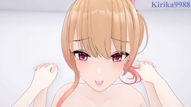 Rin and I have intense sex in the bedroom. - BUNNY GARDEN POV Hentai