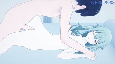 Kusanagi and I have intense sex in the bedroom. - Project SEKAI Hentai