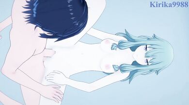 Kusanagi and I have intense sex in the bedroom. - Project SEKAI Hentai