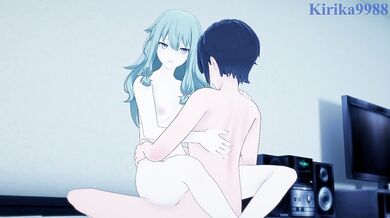 Kusanagi and I have intense sex in the bedroom. - Project SEKAI Hentai