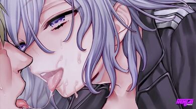 Hentai Pros - Pretty Babe Works So Hard And Gets Horny At The Same Then A Man Shows Up To Fuck Her