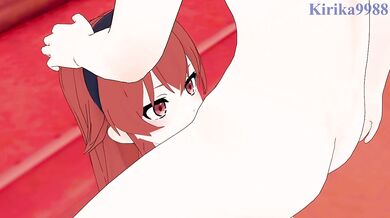 Eris Boreas Greyrat and I have intense sex in the bedroom. - Mushoku Tensei Hentai