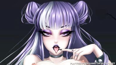 Horny Goth Girl Wants Hard Rough Sex - Horny Villa Game