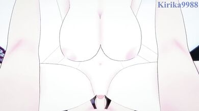 Roxanne and I have intense sex in the bedroom. - Harem in the Labyrinth of Another World POV Hentai