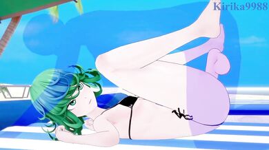 Tatsumaki and I have intense sex on the beach. - One-Punch Man Hentai