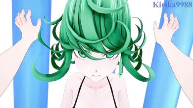 Tatsumaki and I have intense sex on the beach. - One-Punch Man Hentai
