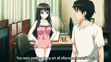 Big Boobed Beauty Loves To Draw While Fucking A Big Cock
