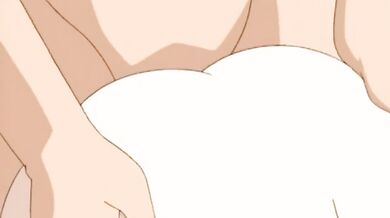 Cute hentai teens fuck in hardcore rough sex romp