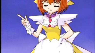 Cock sucking anime maid fucking