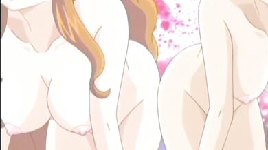 Cock sucking anime maid fucking