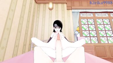 Sarada Uchiha and I have intense sex in the bedroom. - BORUTO -NARUTO NEXT GENERATIONS- POV Hentai