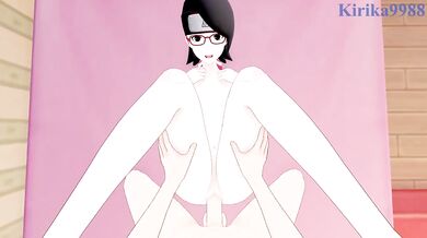 Sarada Uchiha and I have intense sex in the bedroom. - BORUTO -NARUTO NEXT GENERATIONS- POV Hentai