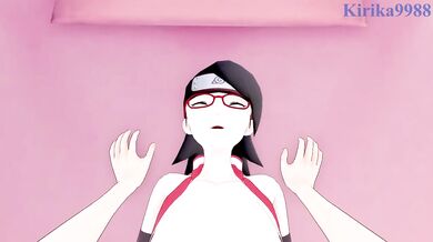 Sarada Uchiha and I have intense sex in the bedroom. - BORUTO -NARUTO NEXT GENERATIONS- POV Hentai