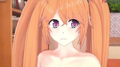 Kuroka & Irina Lesbian Sex | HS DXD NTR Madness 6 | Full Movie on Patreon Fantasyking3