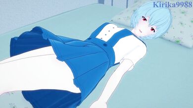 Rei Ayanami and I have intense sex in the bedroom. - Neon Genesis Evangelion POV Hentai