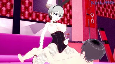 Hana Uzaki and I have intense sex in a secret room. - Uzaki-chan Wants to Hang Out! Hentai