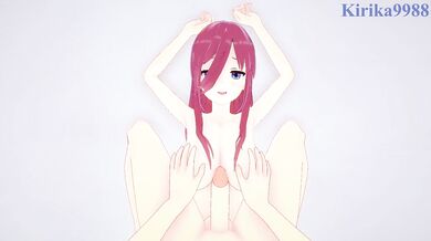 Miku Nakano and I have intense sex in the bedroom. - The Quintessential Quintuplets POV Hentai
