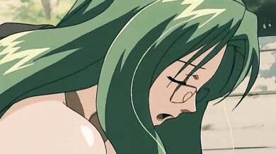 Busty Green Haired Babe Loves Getting Her Hairy Pussy Eaten in 69 Position