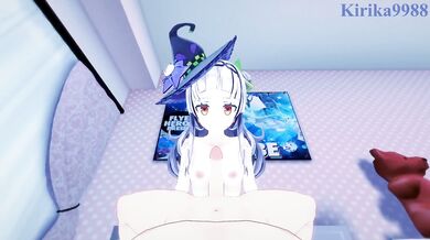 Murasaki Shion and I have intense sex in the bedroom. - Hololive VTuber POV Hentai