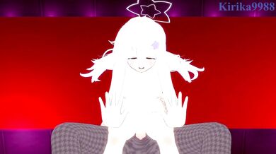 Uzawa Reisa and I have intense sex at a love hotel. - Blue Archive Hentai