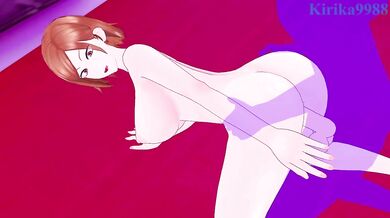 Nobara Kugisaki and I have intense sex at a love hotel. - Jujutsu Kaisen Hentai