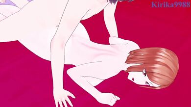 Nobara Kugisaki and I have intense sex at a love hotel. - Jujutsu Kaisen Hentai