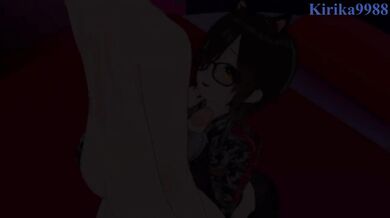 Roboco-san and I have intense sex at a love hotel. - Hololive VTuber Hentai