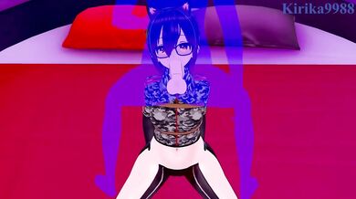Roboco-san and I have intense sex at a love hotel. - Hololive VTuber Hentai