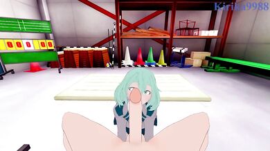 Toru Hagakure and I have intense sex in the storage room. - My Hero Academia POV Hentai