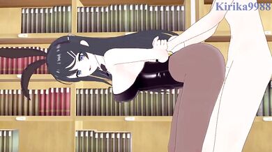 Mai Sakurajima and I have intense sex - Rascal Does Not Dream of Bunny Girl Senpai Hentai