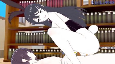 Mai Sakurajima and I have intense sex - Rascal Does Not Dream of Bunny Girl Senpai Hentai