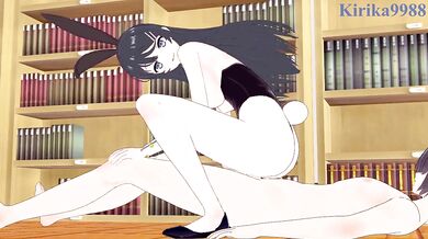 Mai Sakurajima and I have intense sex - Rascal Does Not Dream of Bunny Girl Senpai Hentai