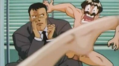 Lesbian anime nurses strapon fucking