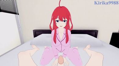 Itsuki Nakano and I have intense sex in the bedroom. - The Quintessential Quintuplets POV Hentai