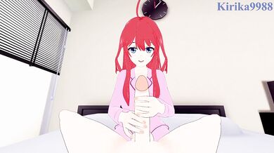 Itsuki Nakano and I have intense sex in the bedroom. - The Quintessential Quintuplets POV Hentai