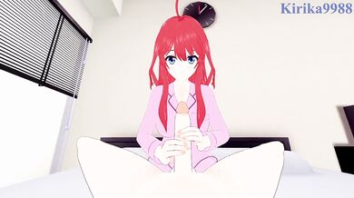 Itsuki Nakano and I have intense sex in the bedroom. - The Quintessential Quintuplets POV Hentai