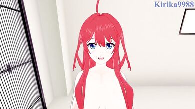 Itsuki Nakano and I have intense sex in the bedroom. - The Quintessential Quintuplets POV Hentai