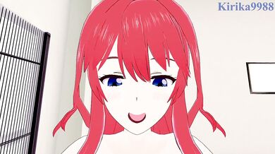 Itsuki Nakano and I have intense sex in the bedroom. - The Quintessential Quintuplets POV Hentai