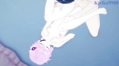 Yuzuki Yukari and I have intense sex at home. - VOCALOID Hentai