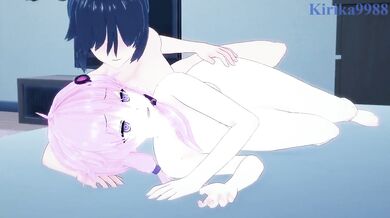 Yuzuki Yukari and I have intense sex at home. - VOCALOID Hentai