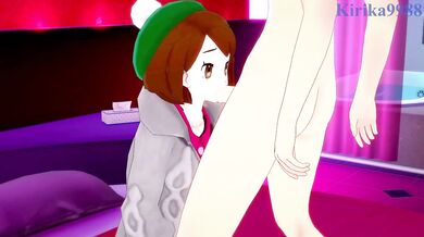 Gloria (Yuuri) and I have intense sex at a love hotel. - Pokémon Hentai