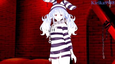 Usada Pekora and I have intense sex in a secret room. - Hololive VTuber Hentai