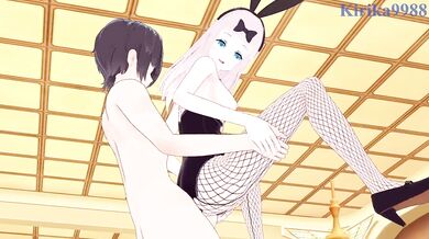 Chika Fujiwara and I have intense sex in the casino. - Kaguya-sama Love Is War Hentai