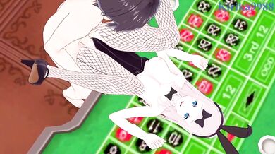 Chika Fujiwara and I have intense sex in the casino. - Kaguya-sama Love Is War Hentai